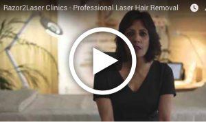 Mina Ward discussing laser treatment for hair removal at Chichester laser clinic